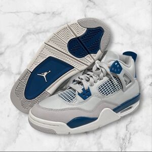 Nike Air Jordan 4 Retro Military GS  HF4281-141 B-Grade Shoes Youth Size 6